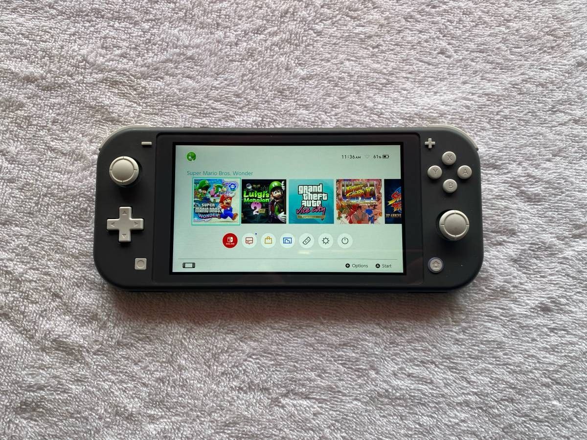 Switch Lite with 110 POPULAR GAMES