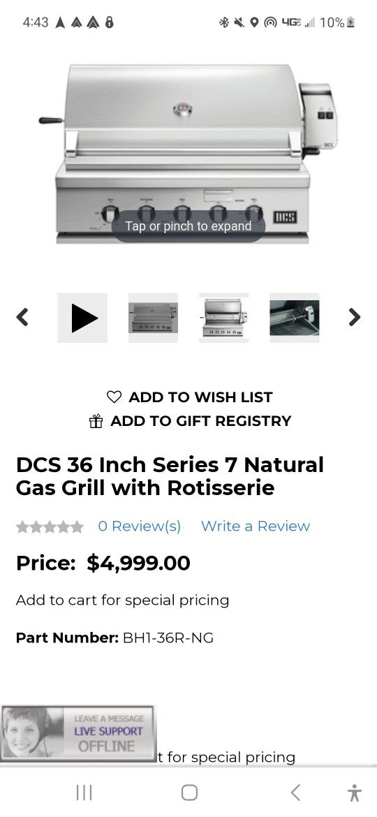 BBQ Stainless Steal Grill