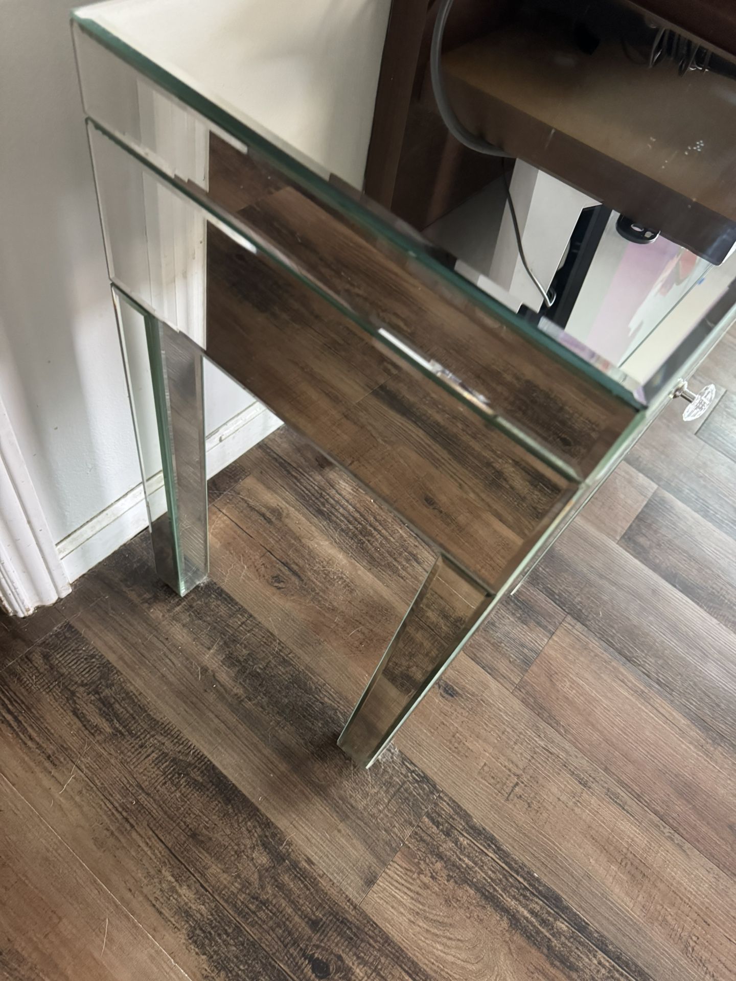 Mirrored Nightstand