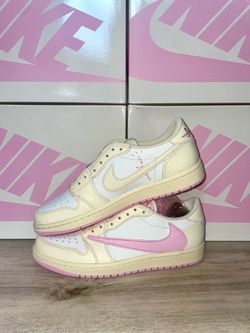 Jordan 1 Low Travis Scott Shy Pink Mens Size 11 DS (Brand New) IQ7604-100