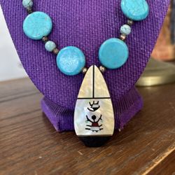 Vintage Turquoise Necklace 