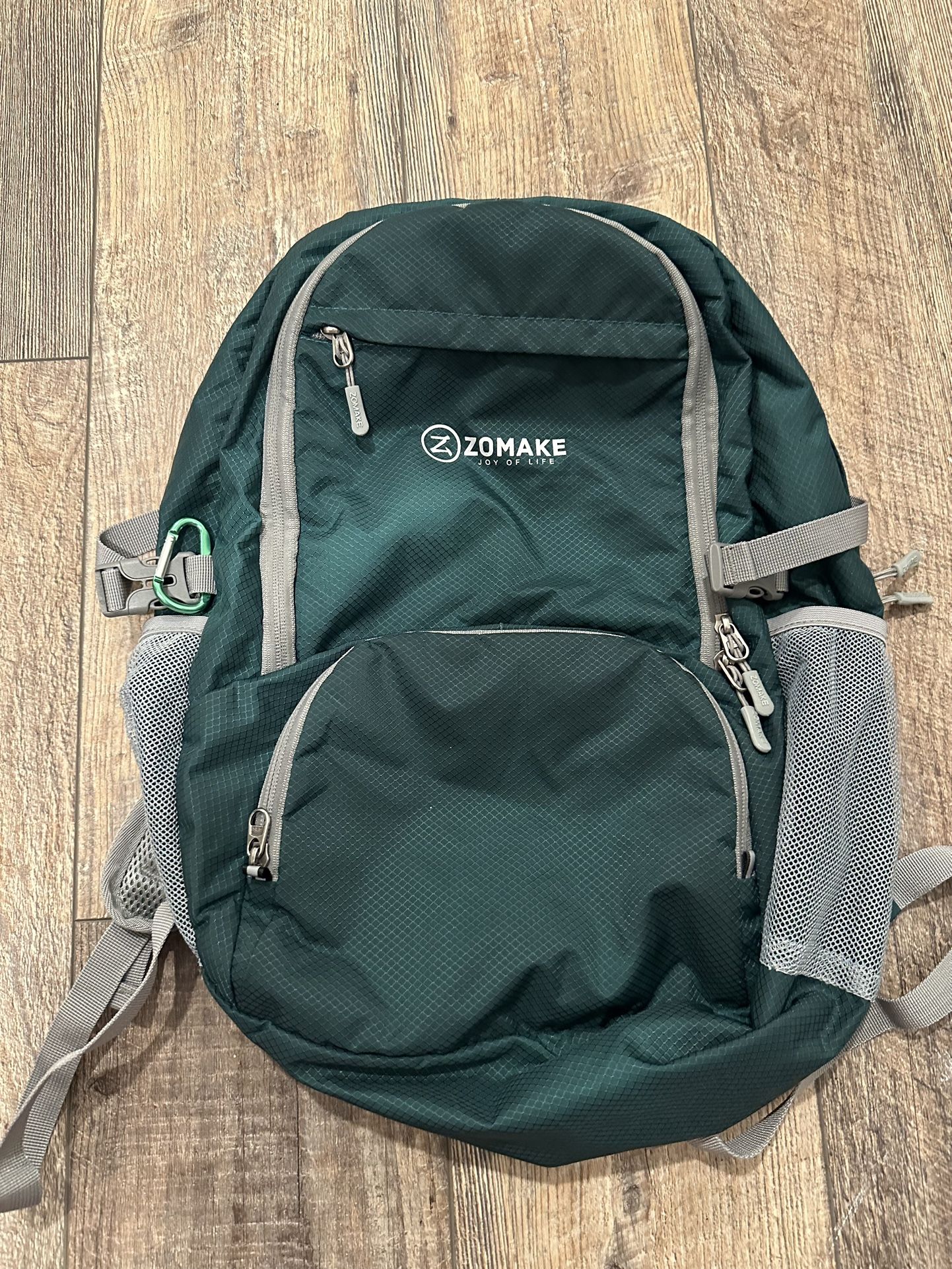 Zomake Green Lightweight Backpack