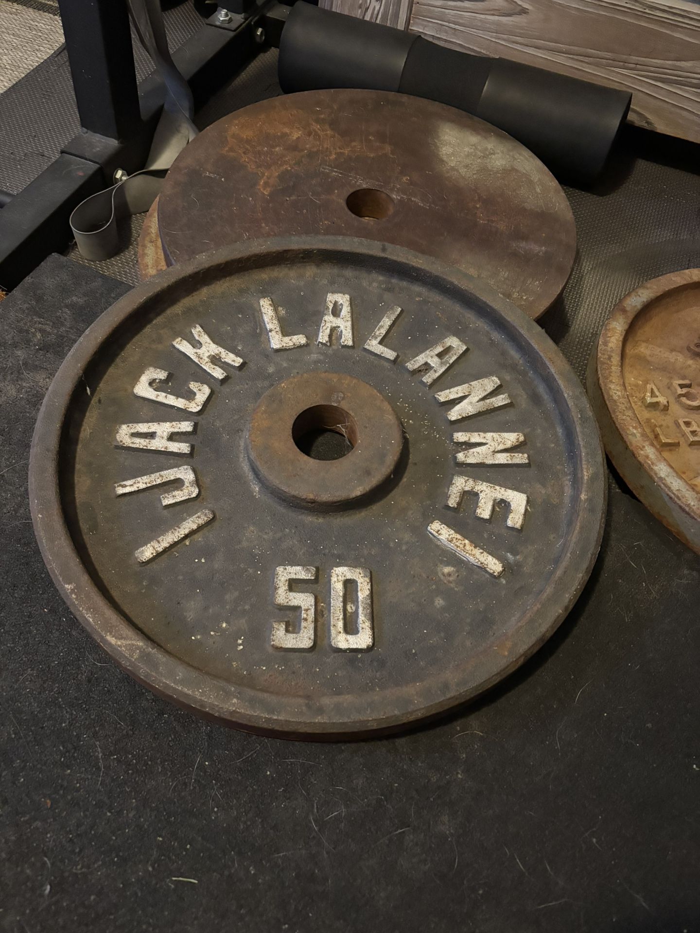50 lbs + 45 Lbs Weights