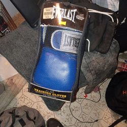 Boxing Gloves Competition Ring Ready