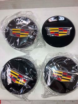 Cadillac hub caps 68mm