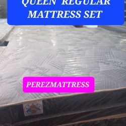 QUEEN REGULAR MATTRESS SET 