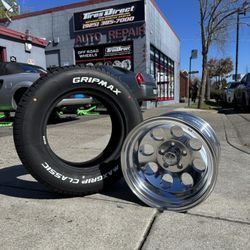 Toyota Pickup Tacoma 15x10 Wheel tires 1550$ Installed 