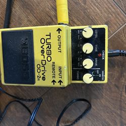 Boss OD-2R Turbo Overdrive Guitar Effect Pedal 