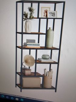 6 tier display shelf