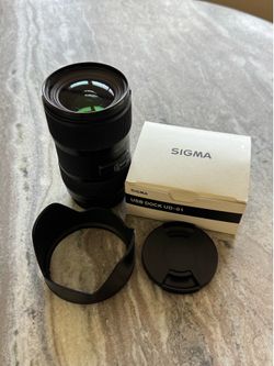 Sigma Art 18-35 F1.8 Canon EF Mount with USB Dock