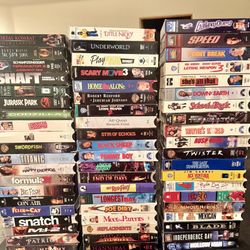 VHS Tapes Lot 20 Random Assorted Bulk Tapes Comedy Horror Classic War and Misc- Random