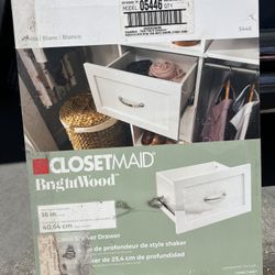 White Drawer Brand New In Box 