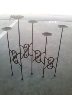 Candel holder metel