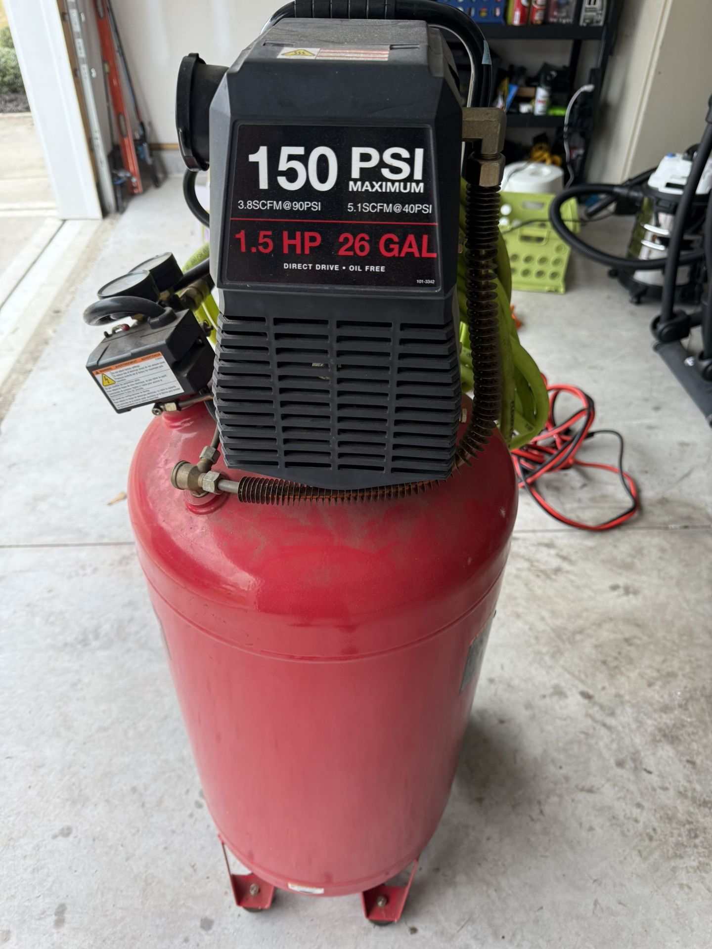 26 Gallon Craftsman Air Compressor