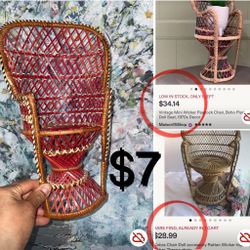 $7 Vintage Boho Plant 🪴 Stand. Can be painted as desired