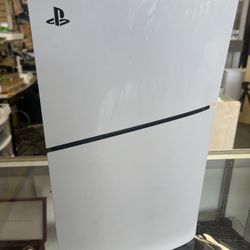 PlayStation 5 Slim Disc Edition 1 Controller Sony 1 TB Pre Owned Tested Working