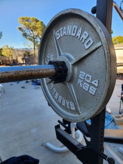 Power rack and weights