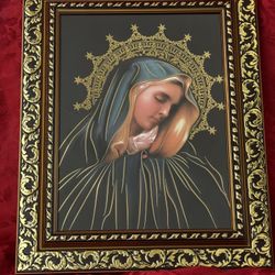 Cuadro de la virgen dolorosa