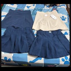  Girls School Uniform  Skirt, Sizes 7/8