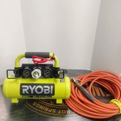 Ryobi Battery Operated Air Compressor 