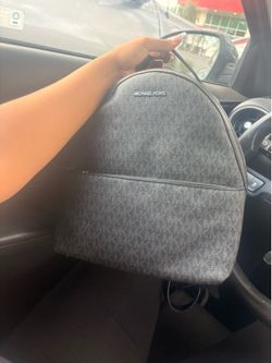 Black mk backpack
