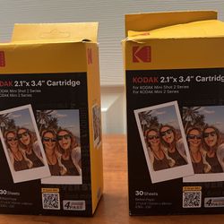 Kodak Mini 2 / Mini Shot 2 Instant Photo Film – 7 Cartridges (70 Prints Total) New Sealed