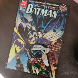 DC BATMAN BOOK storage Box Collectible