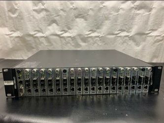 Transition Networks CPSMC 1900-100 19 Slot Chassis $400!!!