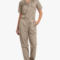 WORK IDEA Women's Short Sleeve Coverall