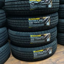 235/70R16 Marca Blackhawk Nuevas Y GarantĂzadas