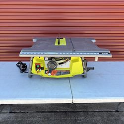 RYOBI 15 Amp 10 in. Compact Portable Corded Jobsite Table Saw (No Guide)