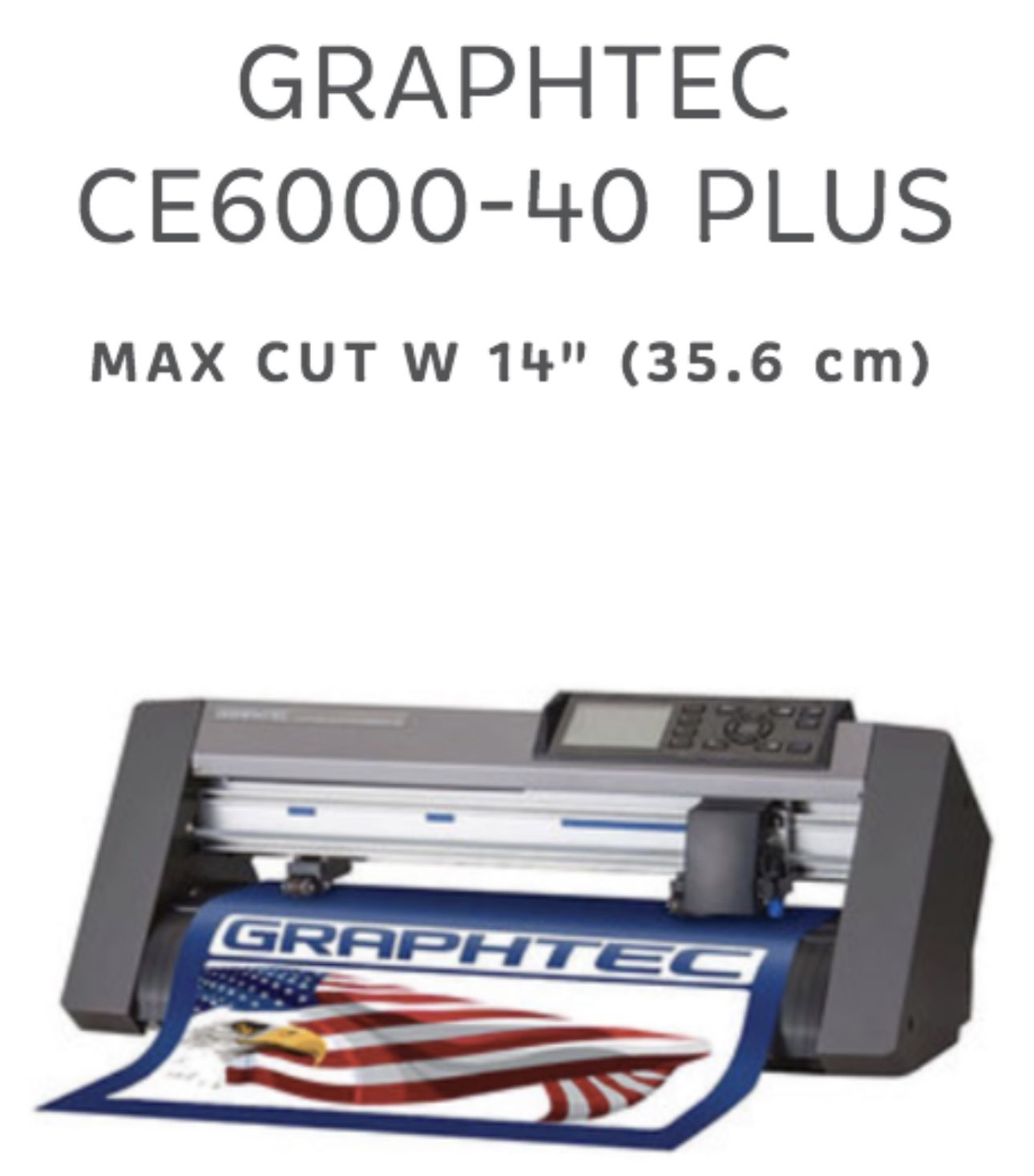 Graphtec Cutting Plotter CE6000-40 PLUS