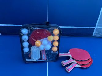 Full size folding ping pong table