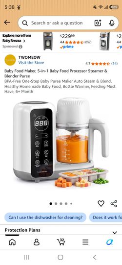 Baby food maker