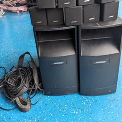 Bose Acoustimass 10 Series IV Home ENT. System Subwoofer w/CABLES

