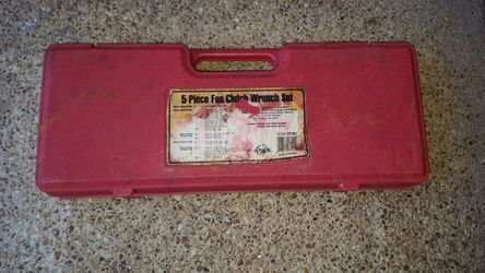 5 pieces fan clutch wrench set