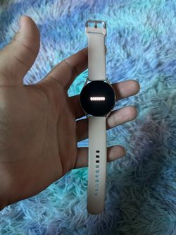 Samsung Watch FE (rose gold/pink band)