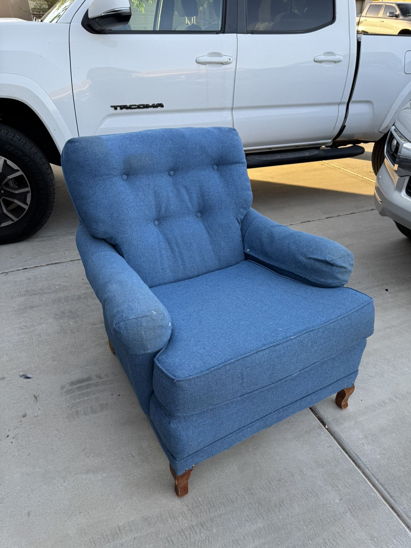 Blue Armchair