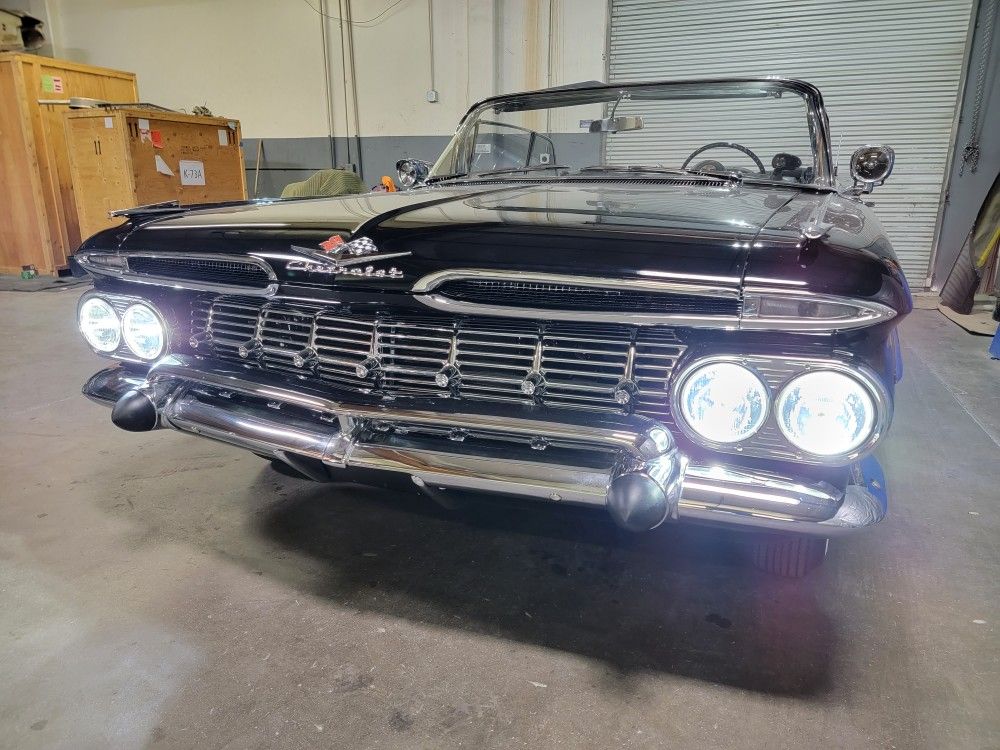 1958 To 1976 CHEVY IMPALA GLASS LED HEADLIGHTS