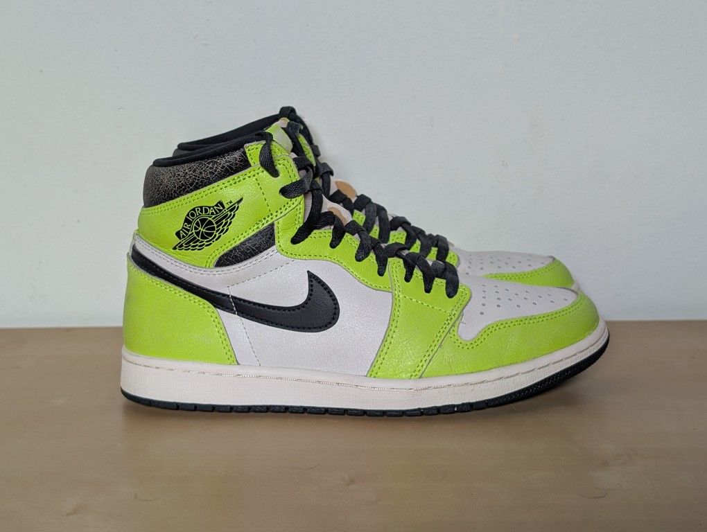 Nike Air Jordan 1 Retro High OG Visionaire Sneakers 555088-702 Men's Size 9