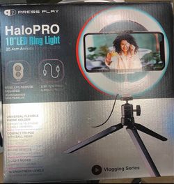 Press Play HaloPRO 10" LED Ring Light