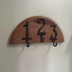Wine Barrel Coat/Hat Rack