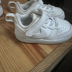 Toddler boy Air Force ones