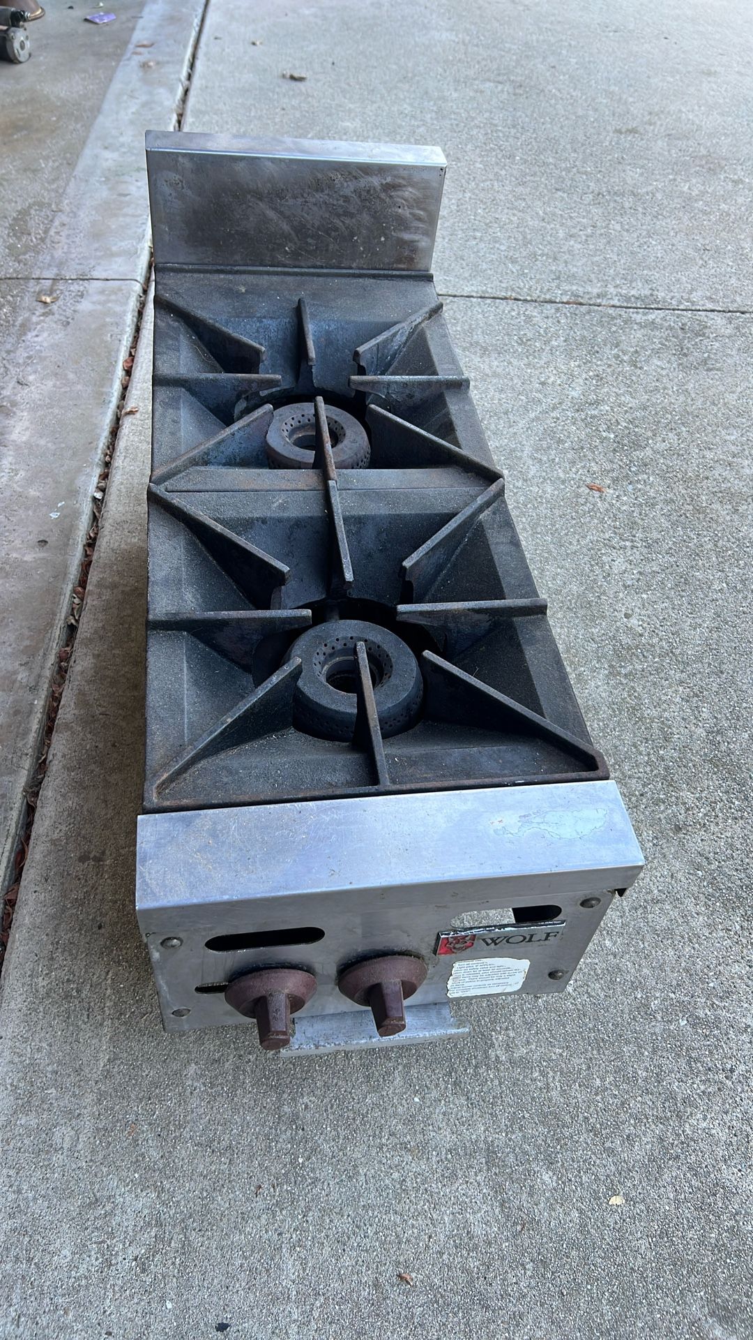 Wolf 2 Burners Table Top Stove/range
