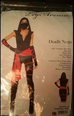 Deadly Ninja large costume (new)