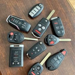 Car Keys And Remotes