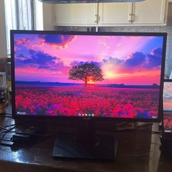 165Hz 1080p ASUS VG248QG 24" G-SYNC Gaming Monitor  0.5ms Eye Care with DP HDMI DVI,Black