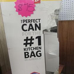 Glad trash can