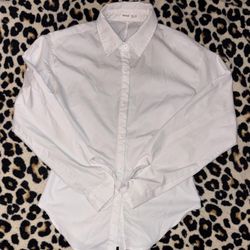 White Button Up Shirt 16Y