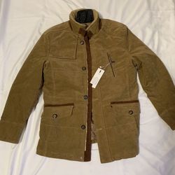 NEW Men’s XL  Micro, Suede Tan Winter Jacket